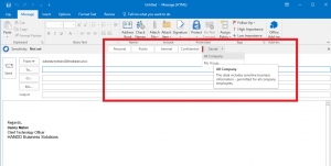 Using AIP in Office desktop client