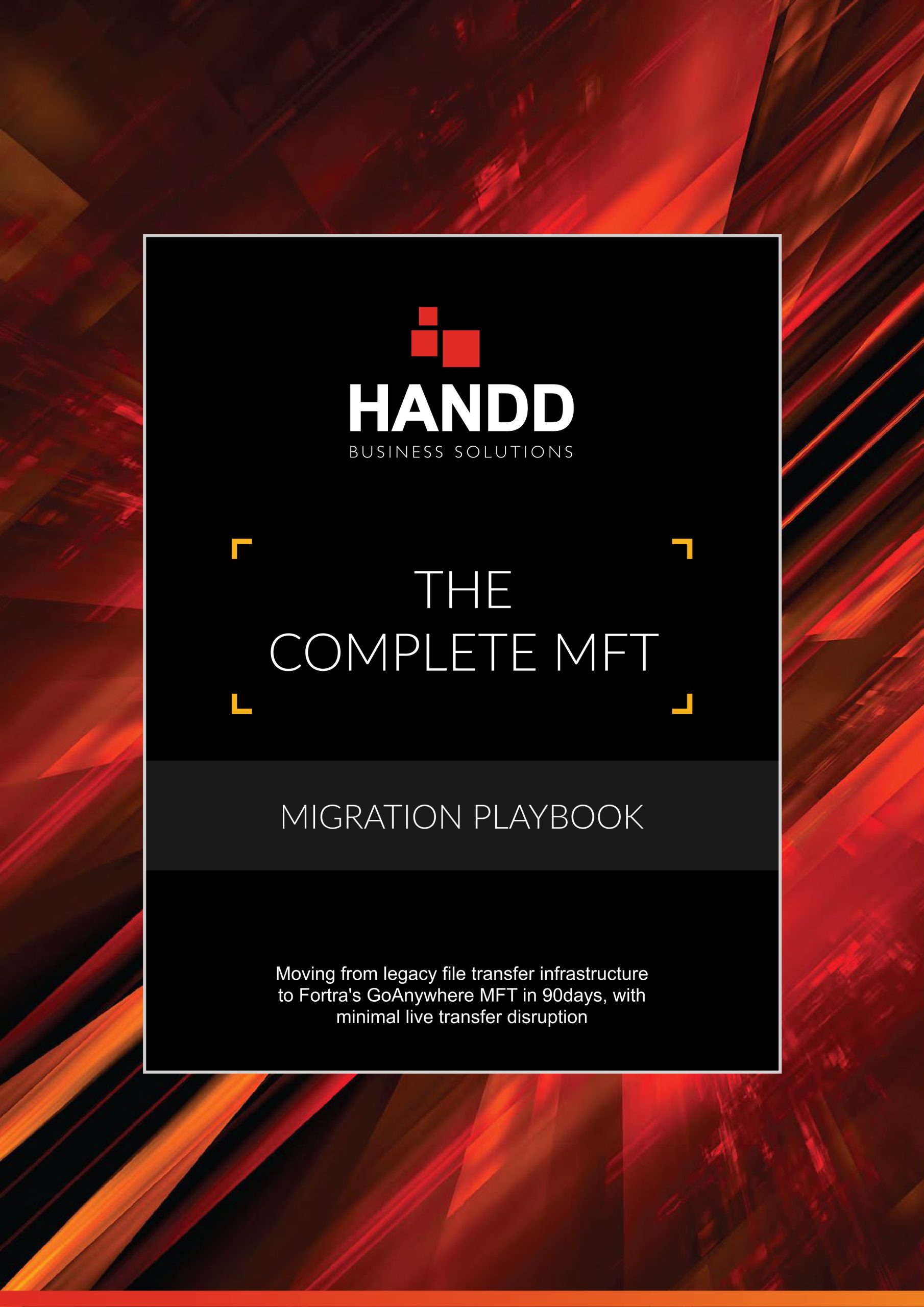 HANDD Complete MFT Migration Playbook Cover